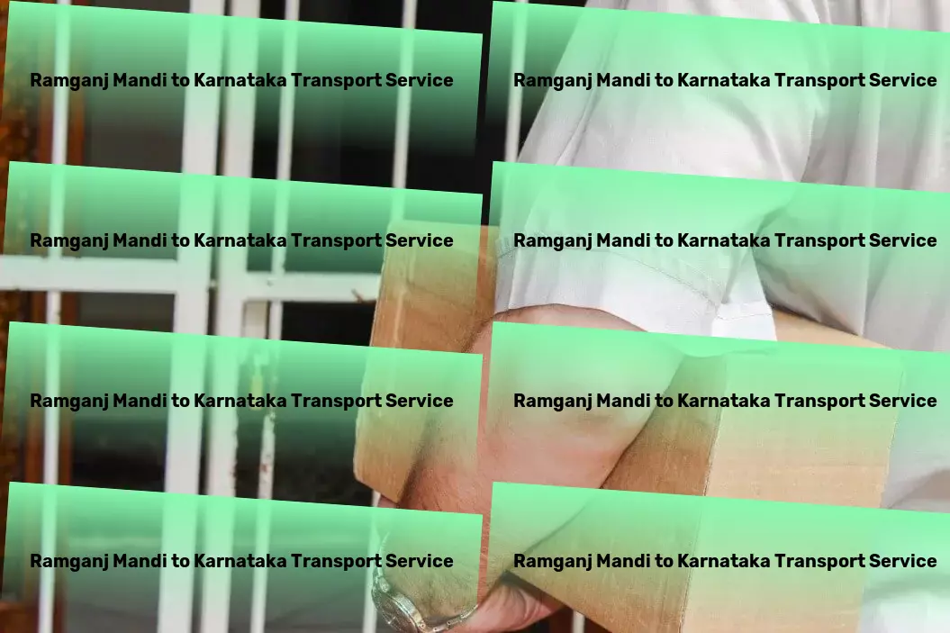 Ramganj Mandi to Karnataka Transport Courier delivery operations