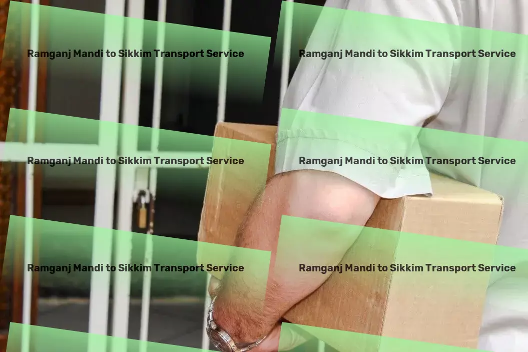 Ramganj Mandi to Sikkim Transport Freight brokerage services