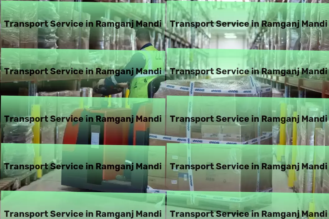 Part Load Transport in Ramganj Mandi, Rajasthan (RJ) Bridging distances with top-notch Indian logistics. - Freight booking platform