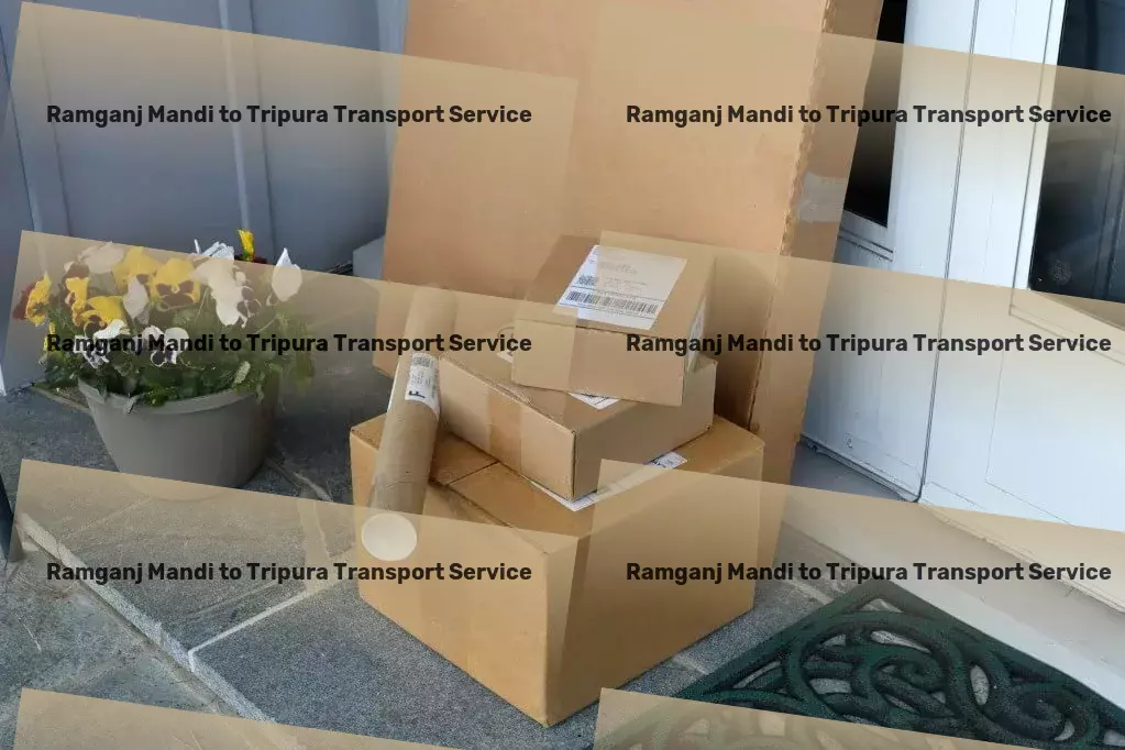 Ramganj Mandi to Tripura Transport Regional trucking services