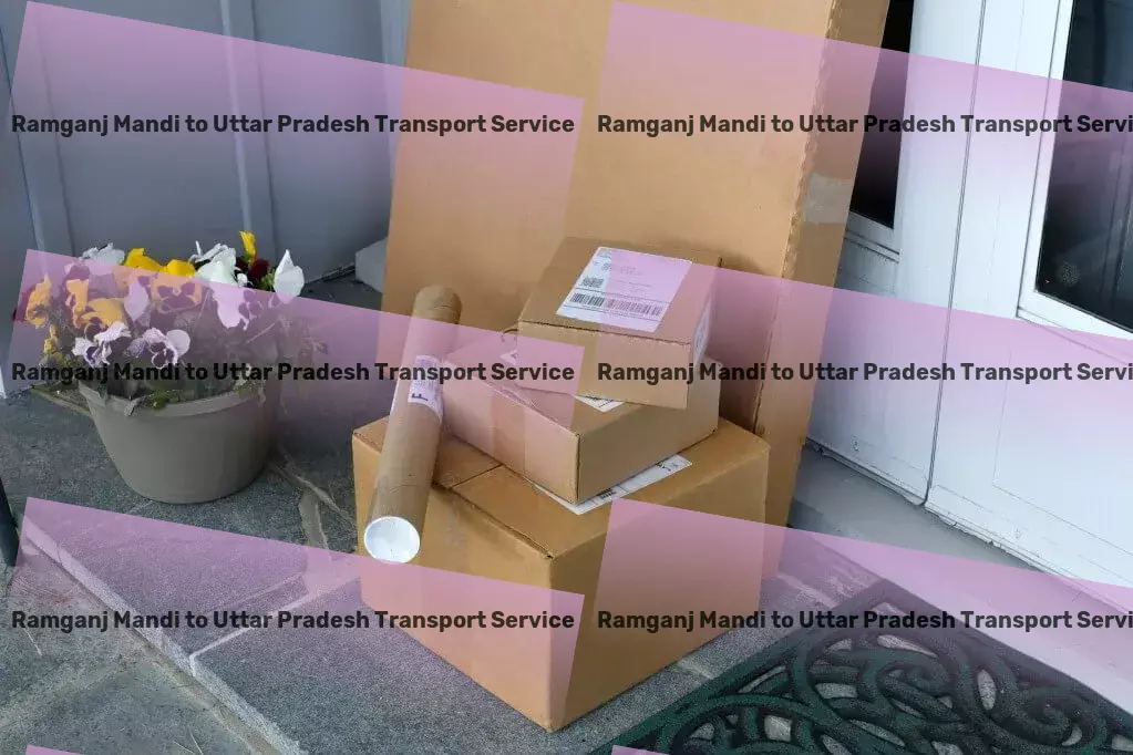 Ramganj Mandi to Uttar Pradesh Transport Express goods logistics