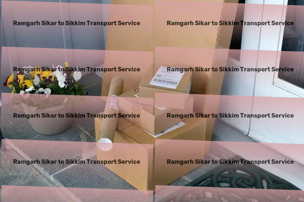 Ramgarh Sikar to Sikkim Transport Professional goods moving