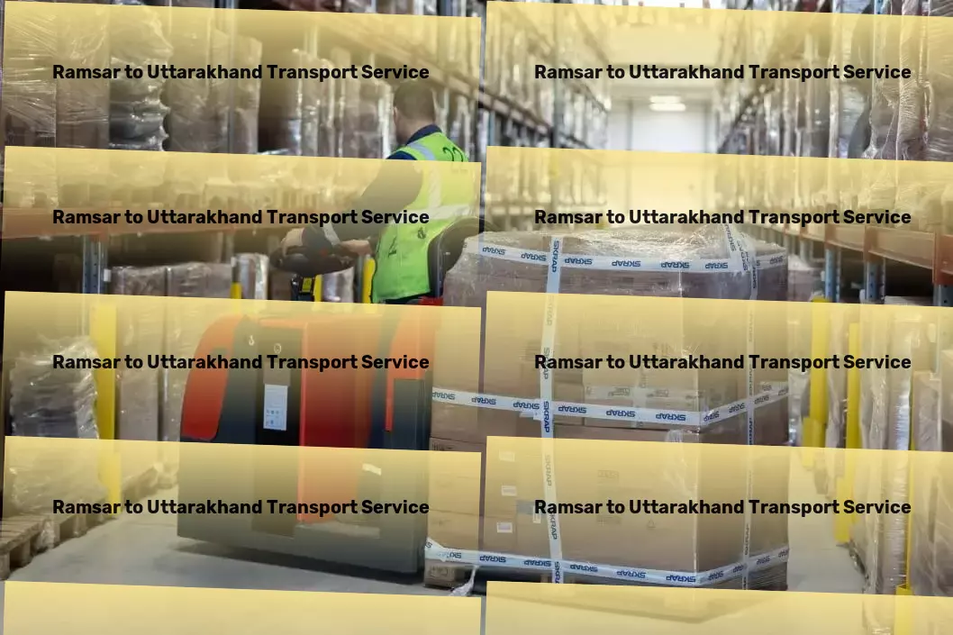 Ramsar to Uttarakhand Transport Accelerating your success with optimized logistics in India. - Courier and delivery services