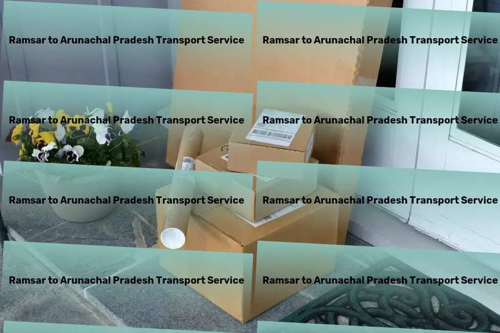 Ramsar to Arunachal Pradesh Transport Efficiency at the heart of our transport services across India. - Local logistics solutions