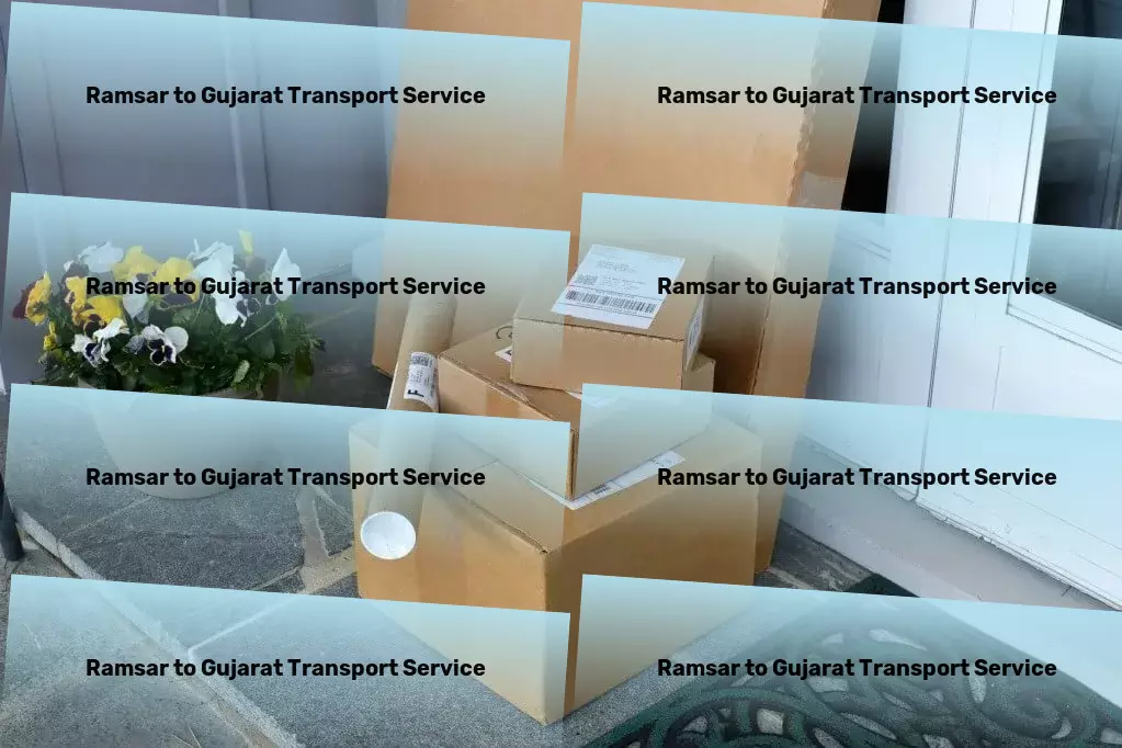 Ramsar to Gujarat Transport Multi-regional freight services