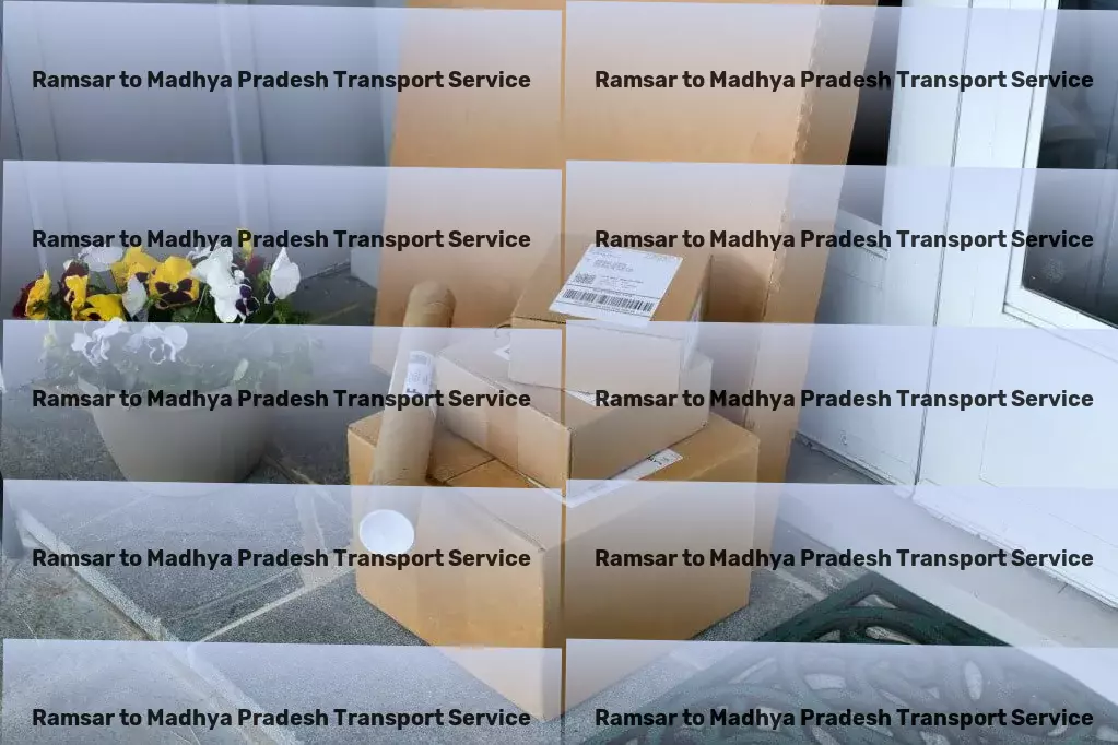 Ramsar to Madhya Pradesh Transport Expedited courier solutions