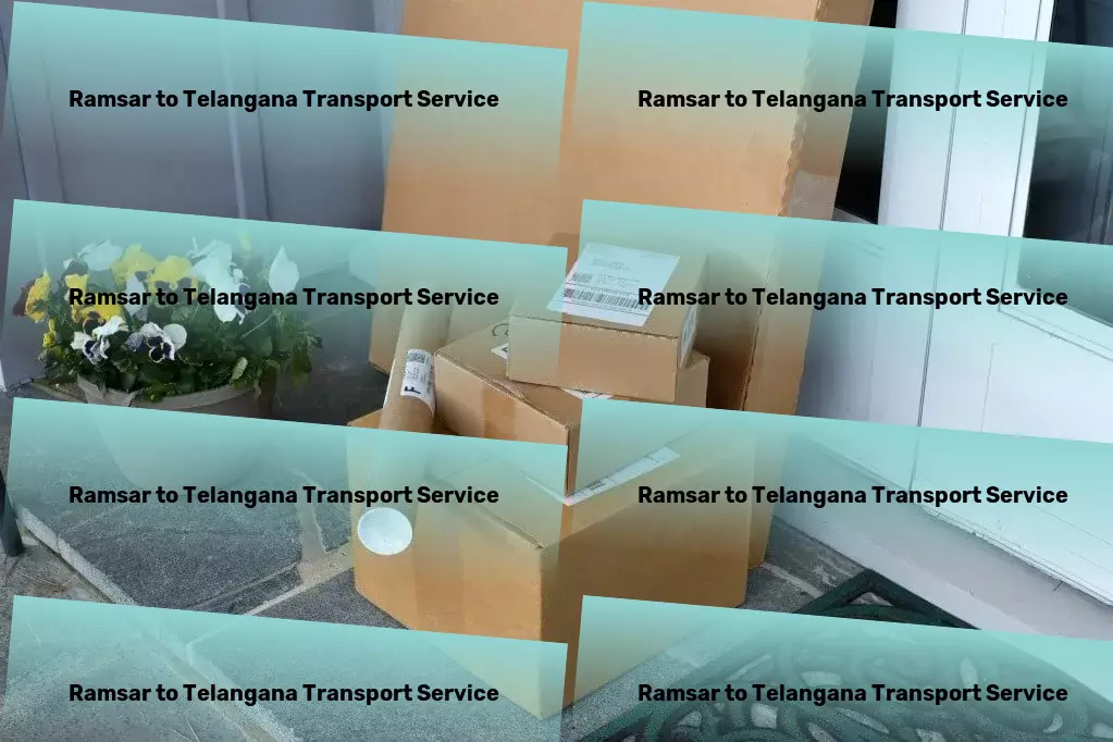 Ramsar to Telangana Transport Efficient freight and transport