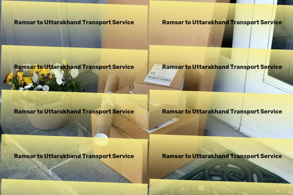 Ramsar to Uttarakhand Transport Shaping a smarter logistic landscape for India. - Residential courier services