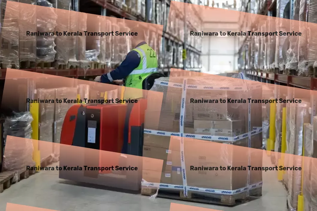 Raniwara to Kerala Transport High-capacity courier services