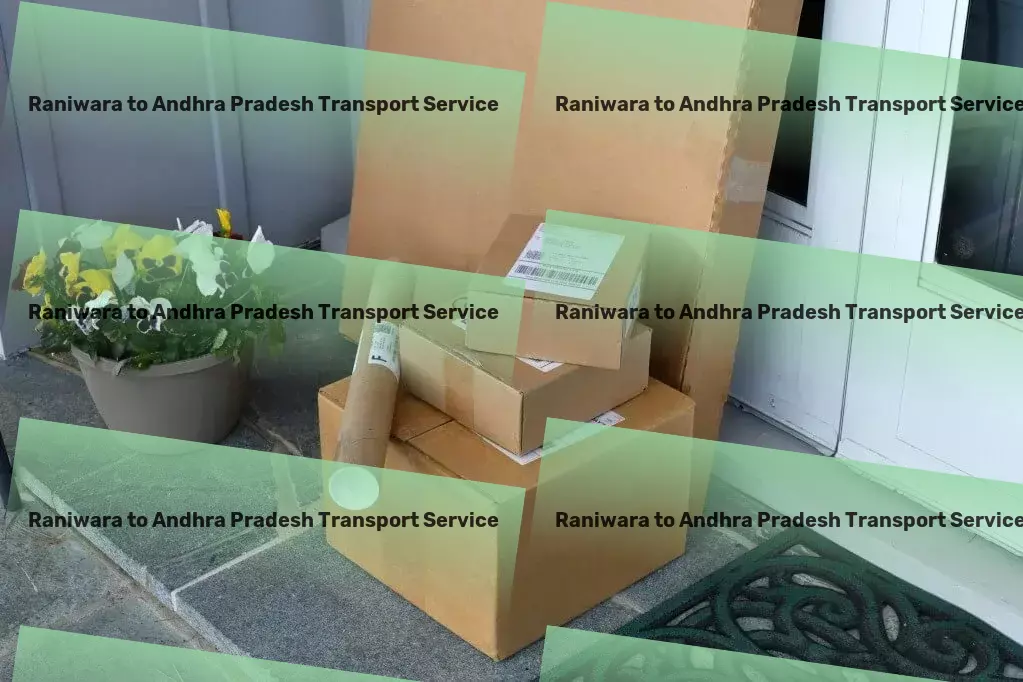 Raniwara to Andhra Pradesh Transport Quick bulk transport