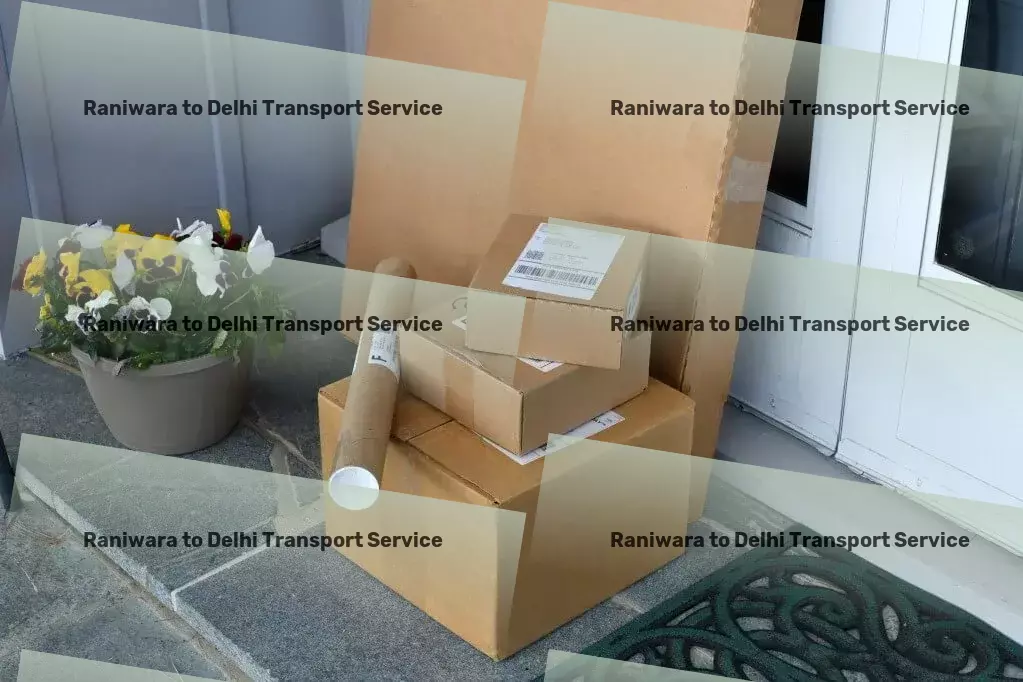 Raniwara to Delhi Transport Freight parcel logistics