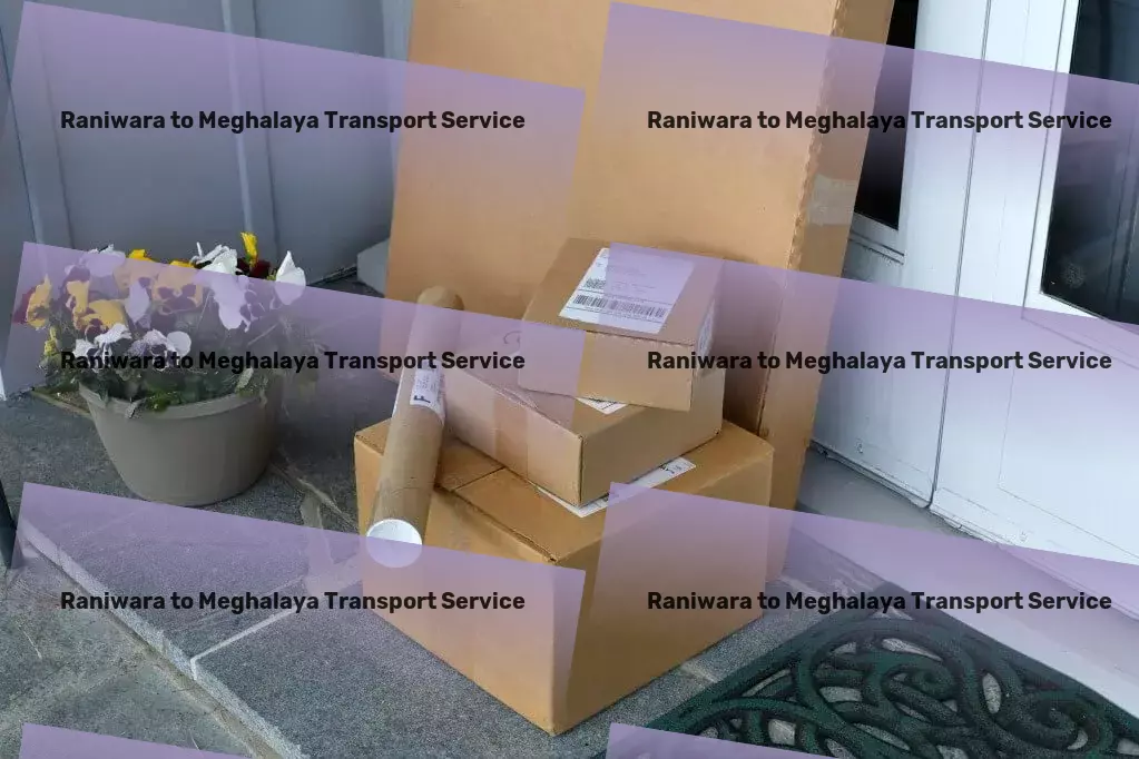 Raniwara to Meghalaya Transport Urban goods forwarding