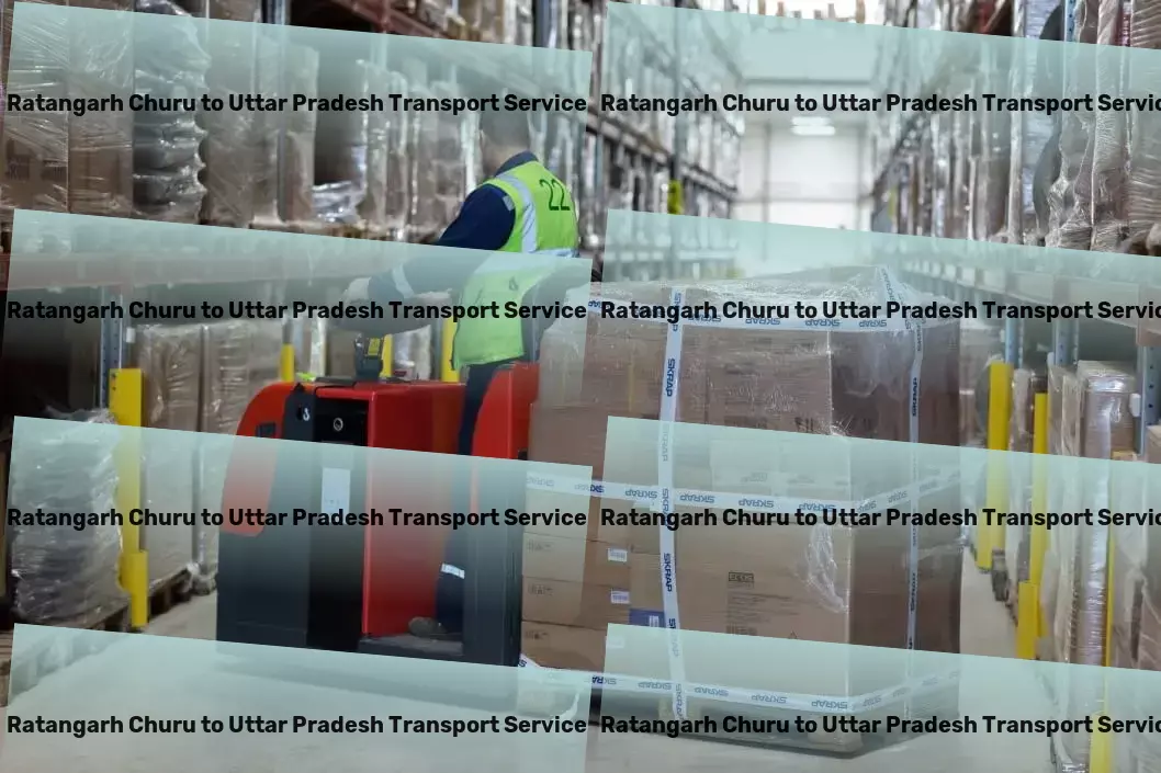 Ratangarh Churu to Uttar Pradesh Transport India's landscape, simplified for travelers like you! - Rapid goods delivery solutions