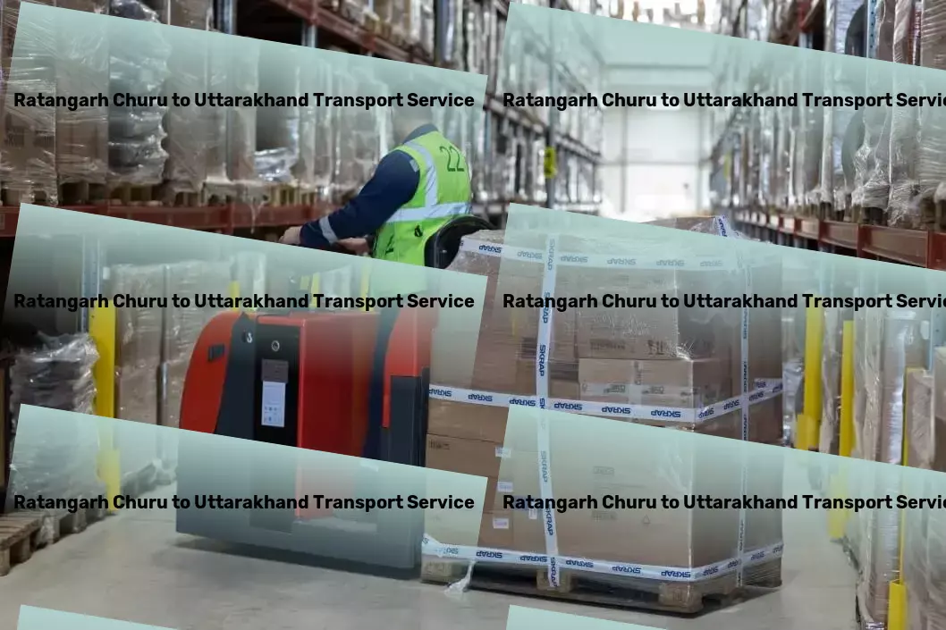 Ratangarh Churu to Uttarakhand Transport Direct cargo shipping solutions