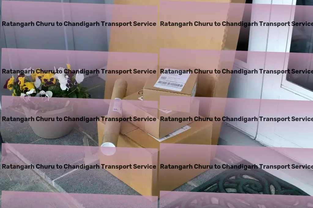 Ratangarh Churu to Chandigarh Transport Professional transport solutions