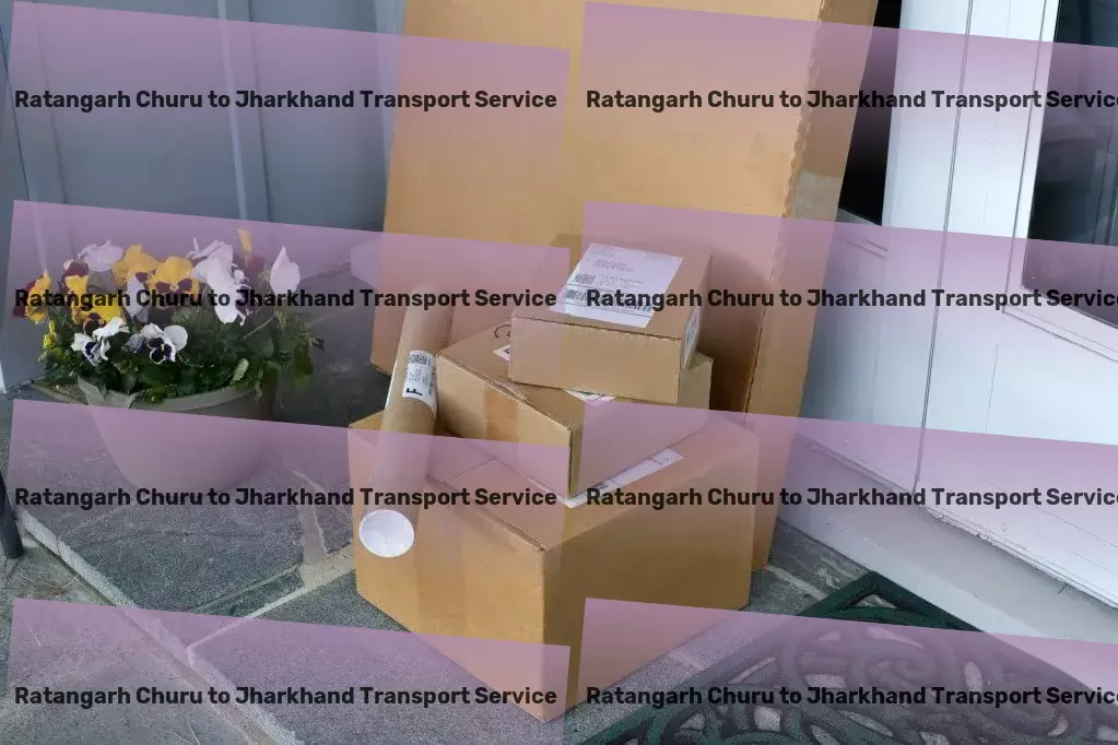 Ratangarh Churu to Jharkhand Transport Express freight logistics