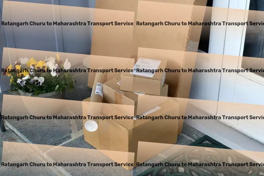 Ratangarh Churu to Maharashtra Transport Quick parcel shipment solutions