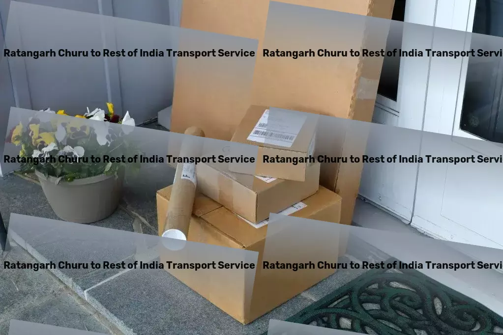 Ratangarh Churu to Rest Of India Transport Logistics management