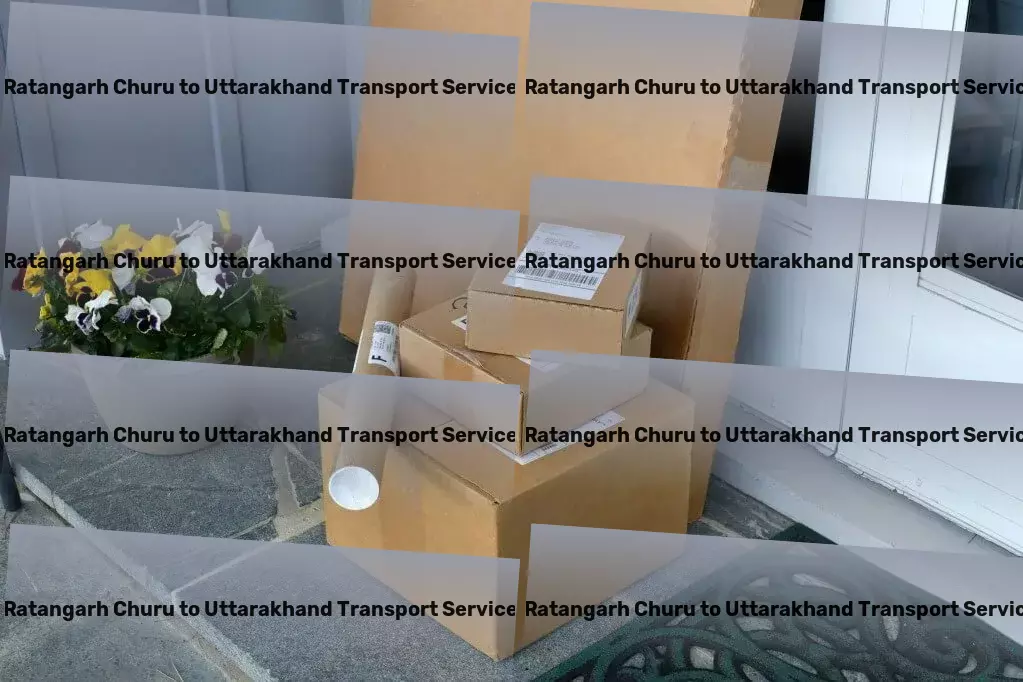 Ratangarh Churu to Uttarakhand Transport Full load trucking services