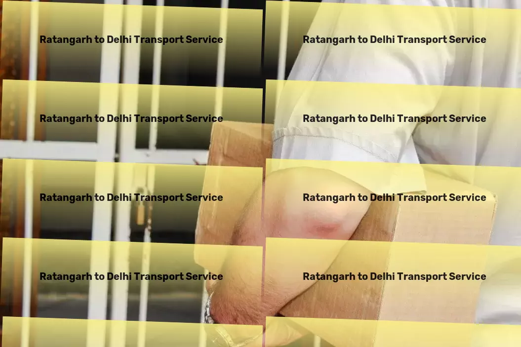 Ratangarh to Delhi Transport Local delivery services