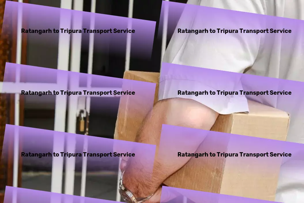 Ratangarh to Tripura Transport On-demand logistics