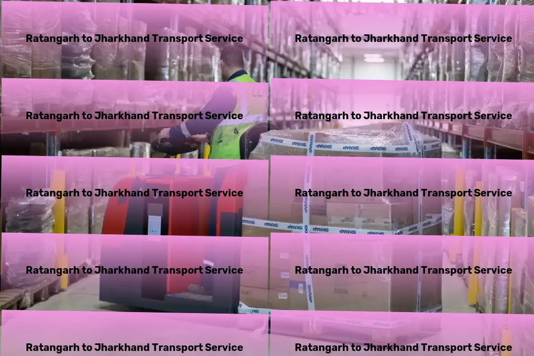 Ratangarh to Jharkhand Transport High-speed goods logistics