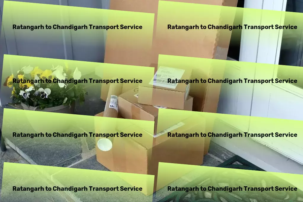 Ratangarh to Chandigarh Transport Expedited delivery services