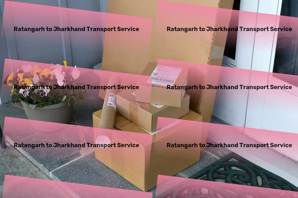 Ratangarh to Jharkhand Transport National cargo shipment solutions