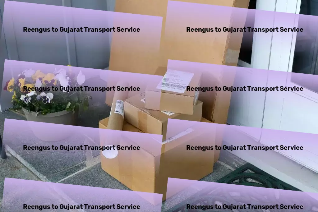 Reengus to Gujarat Transport Specialized goods shipment services