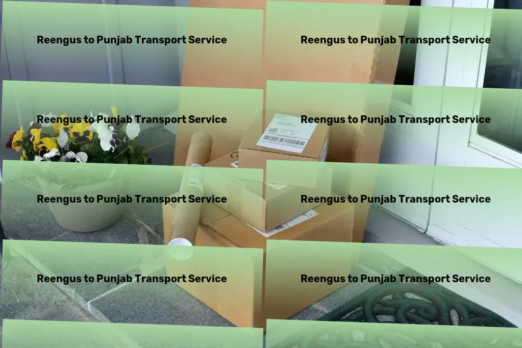 Reengus to Punjab Transport Comprehensive package logistics