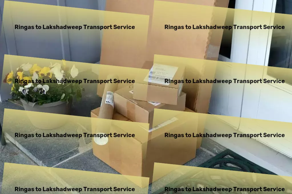 Ringas to Lakshadweep Transport Direct bulk shipment