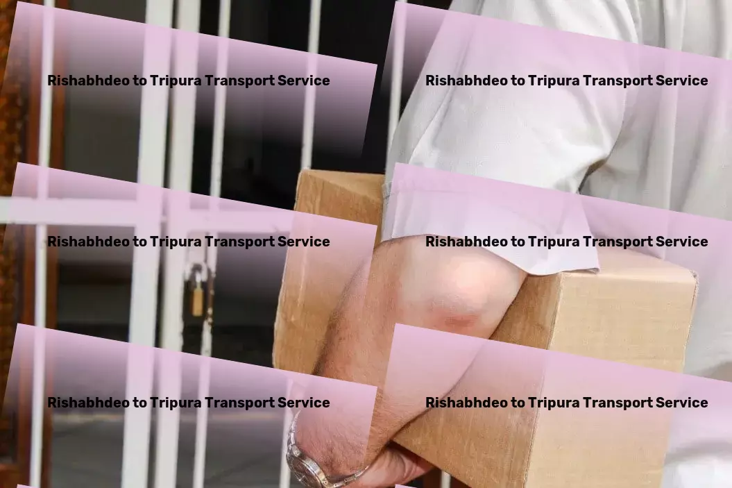 Rishabhdeo to Tripura Transport Regional courier solutions