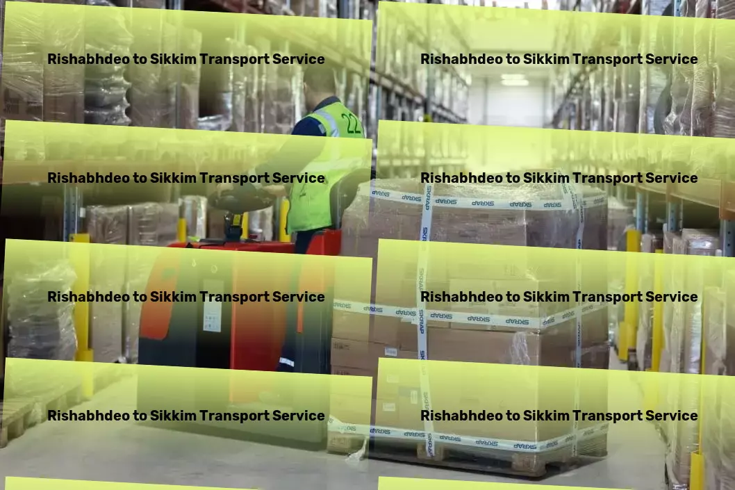 Rishabhdeo to Sikkim Transport Bridging distances with top-notch Indian logistics. - Multi-regional goods services