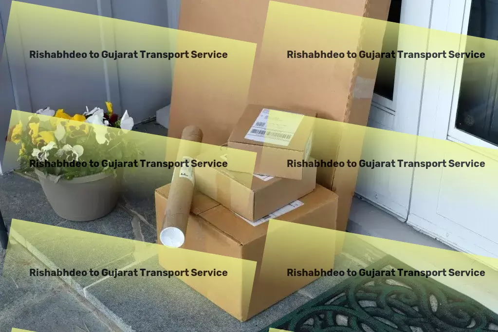 Rishabhdeo to Gujarat Transport Special cargo delivery