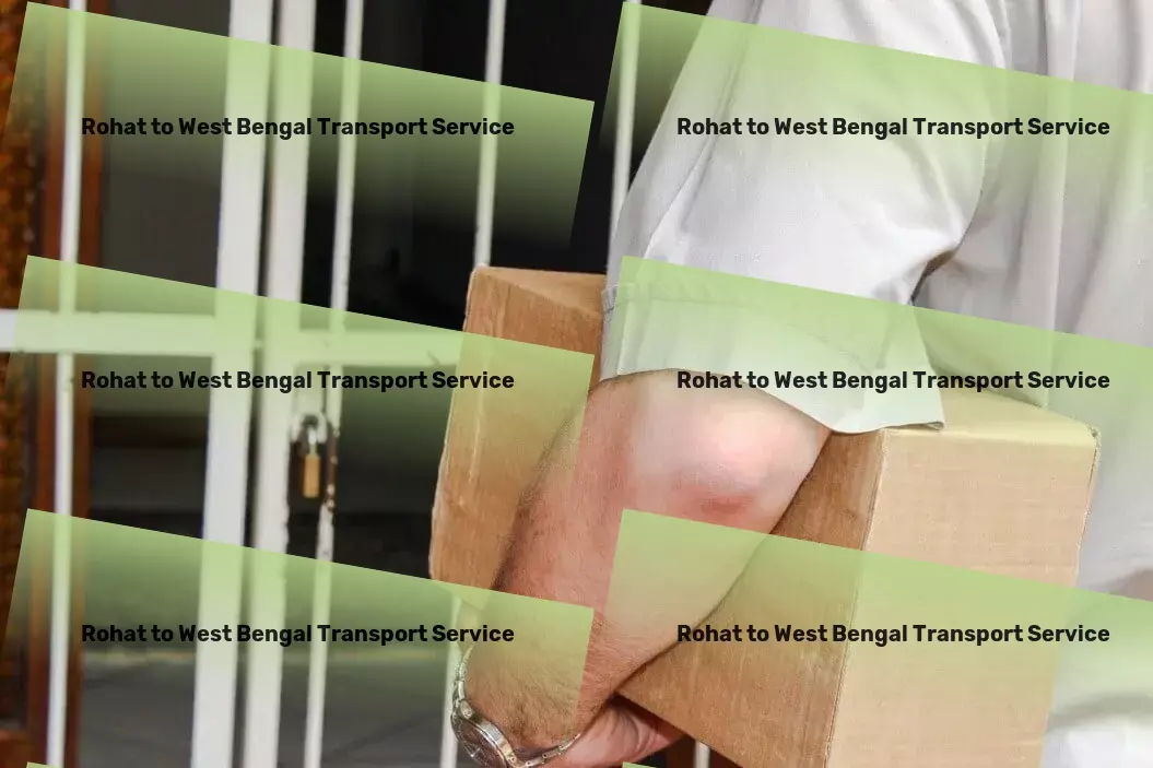 Rohat to West Bengal Transport Bulk goods movers