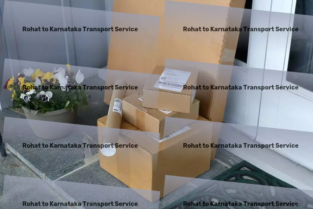 Rohat to Karnataka Transport Local shipping solutions