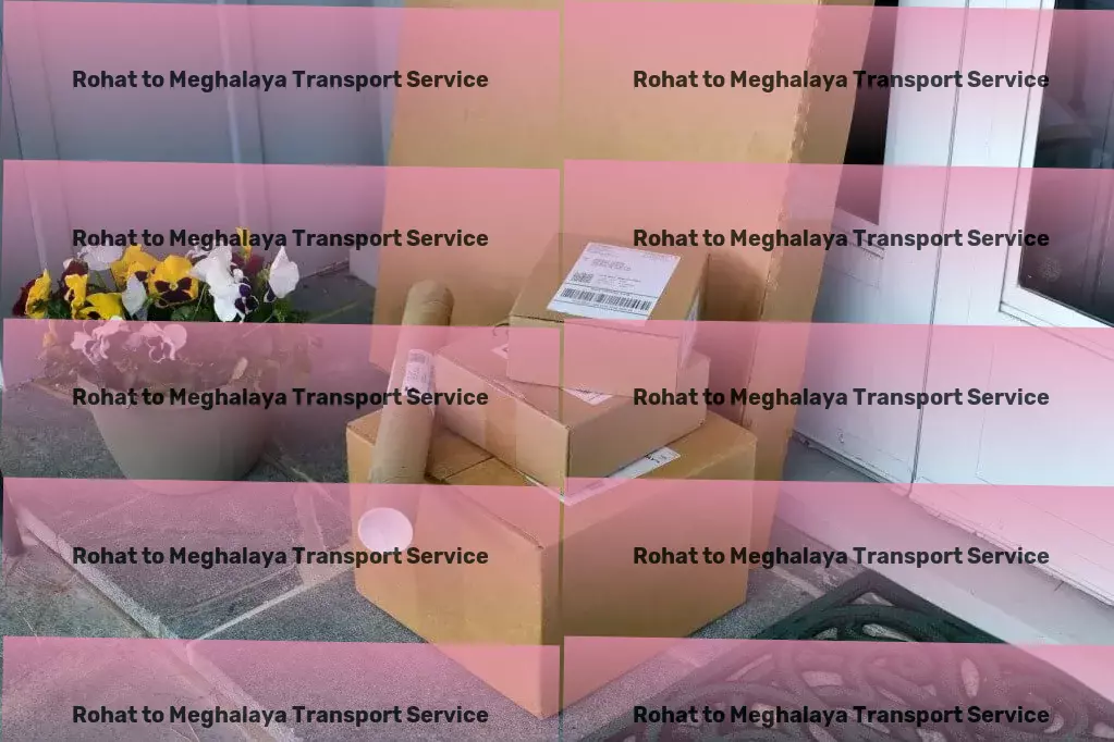 Rohat to Meghalaya Transport Efficient freight and shipment