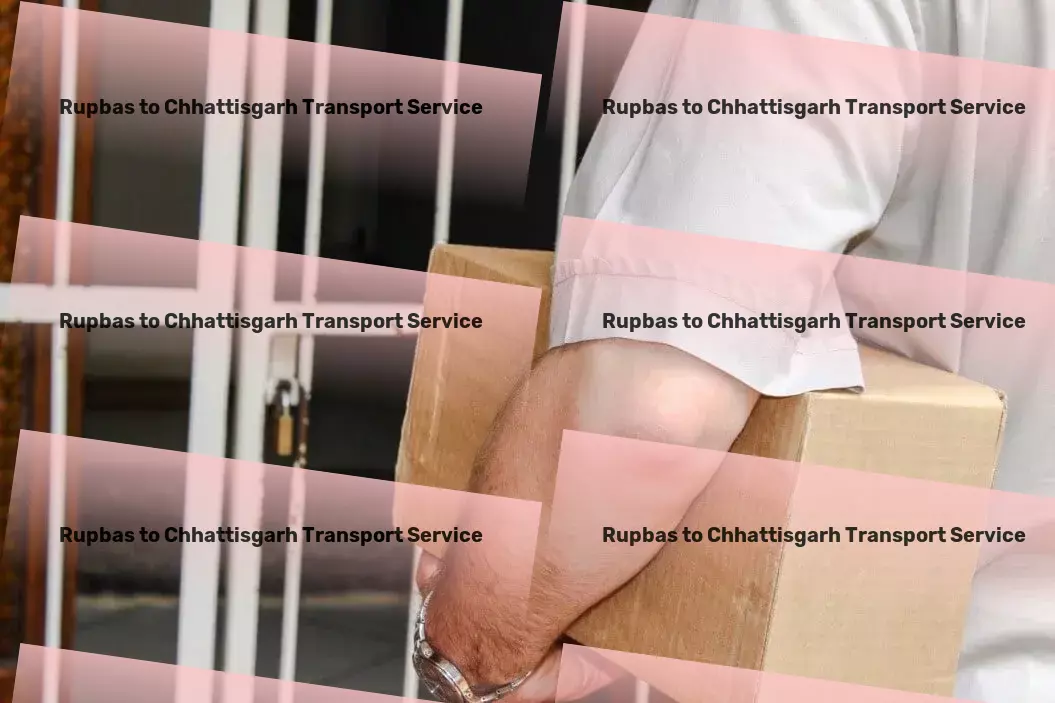 Rupbas to Chhattisgarh Transport Customized courier services