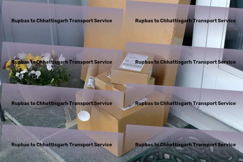 Rupbas to Chhattisgarh Transport Fast freight forwarding