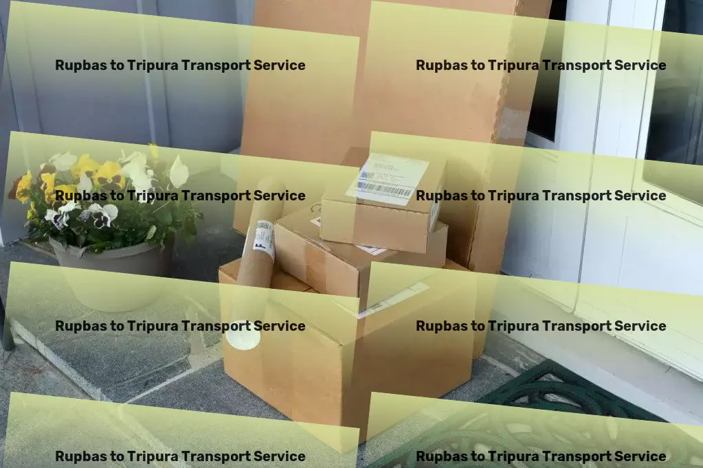 Rupbas to Tripura Transport Elevating the standards of goods transit across India today! - Major transport services network