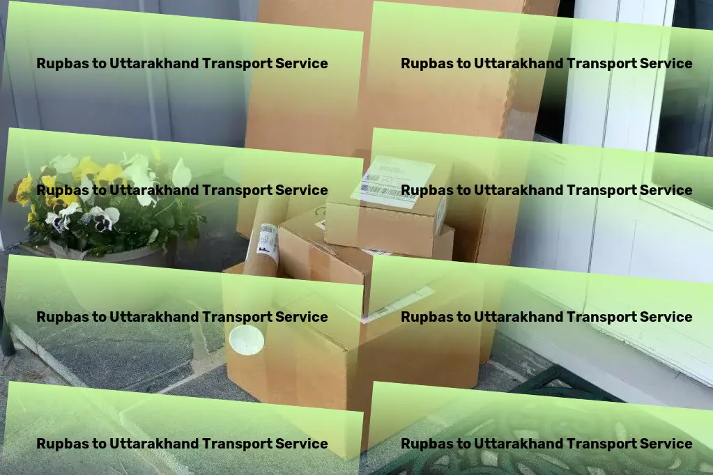 Rupbas to Uttarakhand Transport Industrial cargo delivery