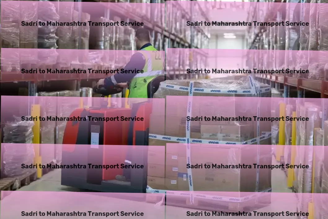 Sadri to Maharashtra Transport Achieve logistics excellence with us in India. - Advanced freight logistics