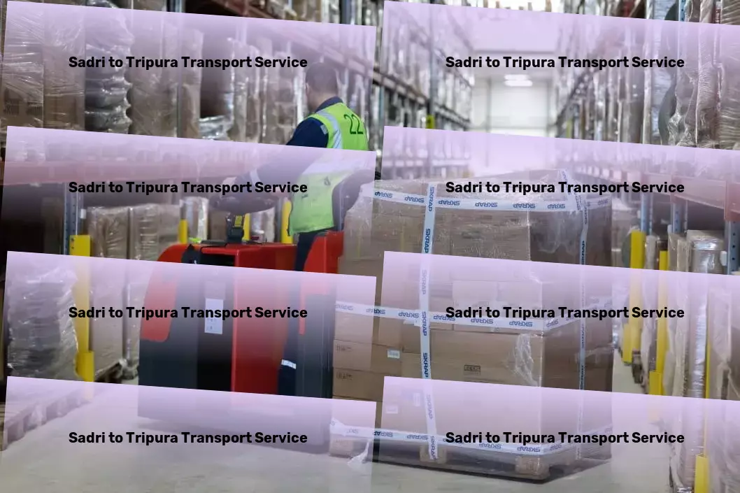 Sadri to Tripura Transport Streamline your business operations effectively! - Innovative transport solutions