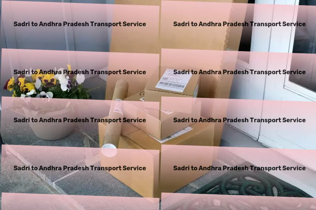 Sadri to Andhra Pradesh Transport Nationwide parcel transport