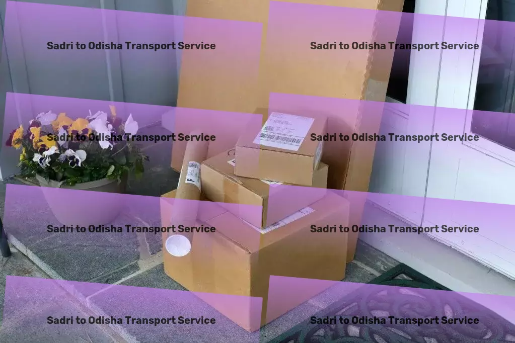 Sadri to Odisha Transport Fast movers and packers