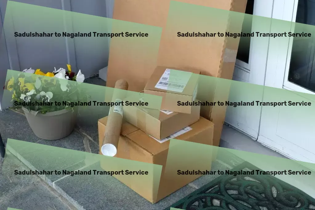 Sadulshahar to Nagaland Transport High-volume transport solutions