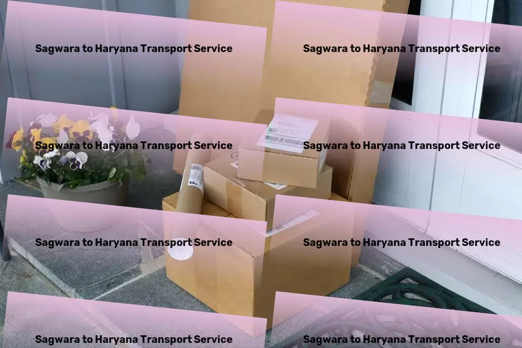 Sagwara to Haryana Transport Citywide freight forwarding