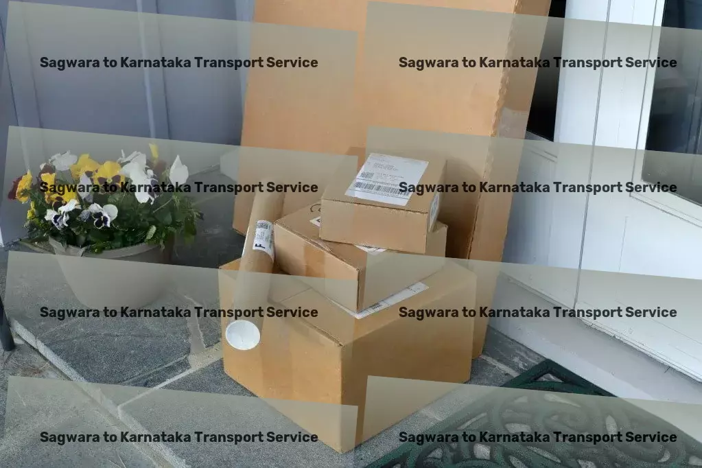 Sagwara to Karnataka Transport Local heavy cargo delivery