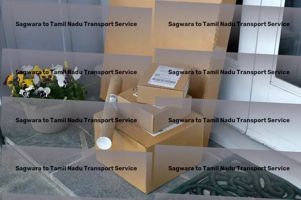 Sagwara to Tamil Nadu Transport International courier services