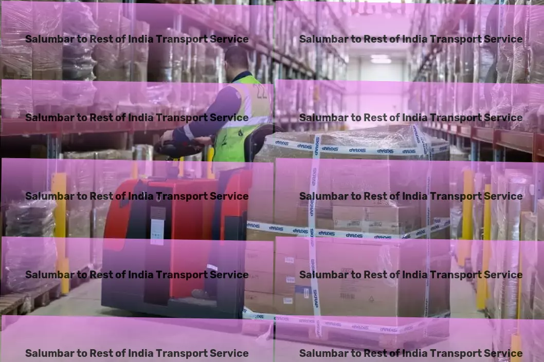 Salumbar to Rest Of India Transport Tailored logistic services to fit the unique demands of Indian markets. - Urban courier services